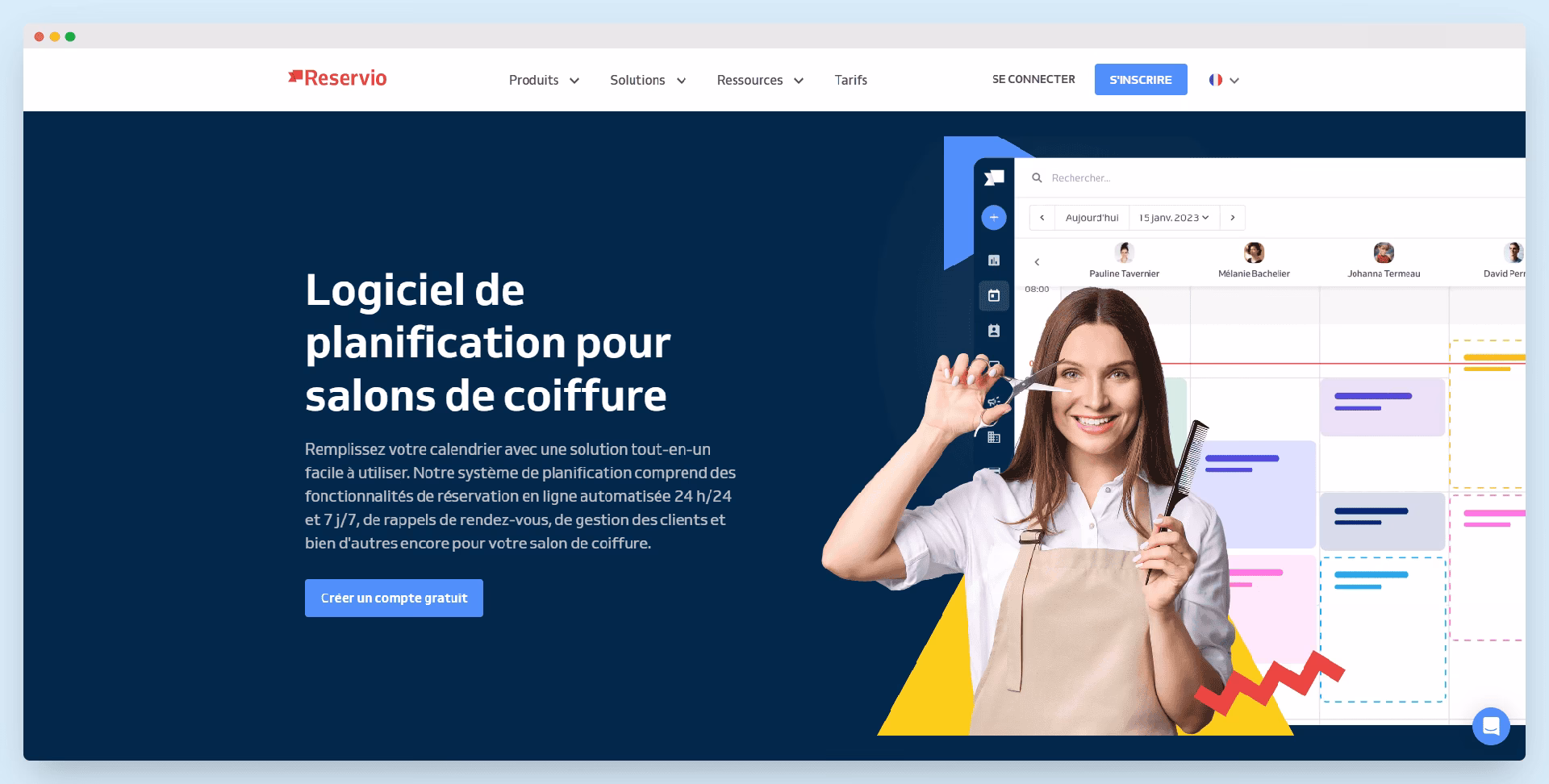 Comment prendre rendez-vous dans un salon ?