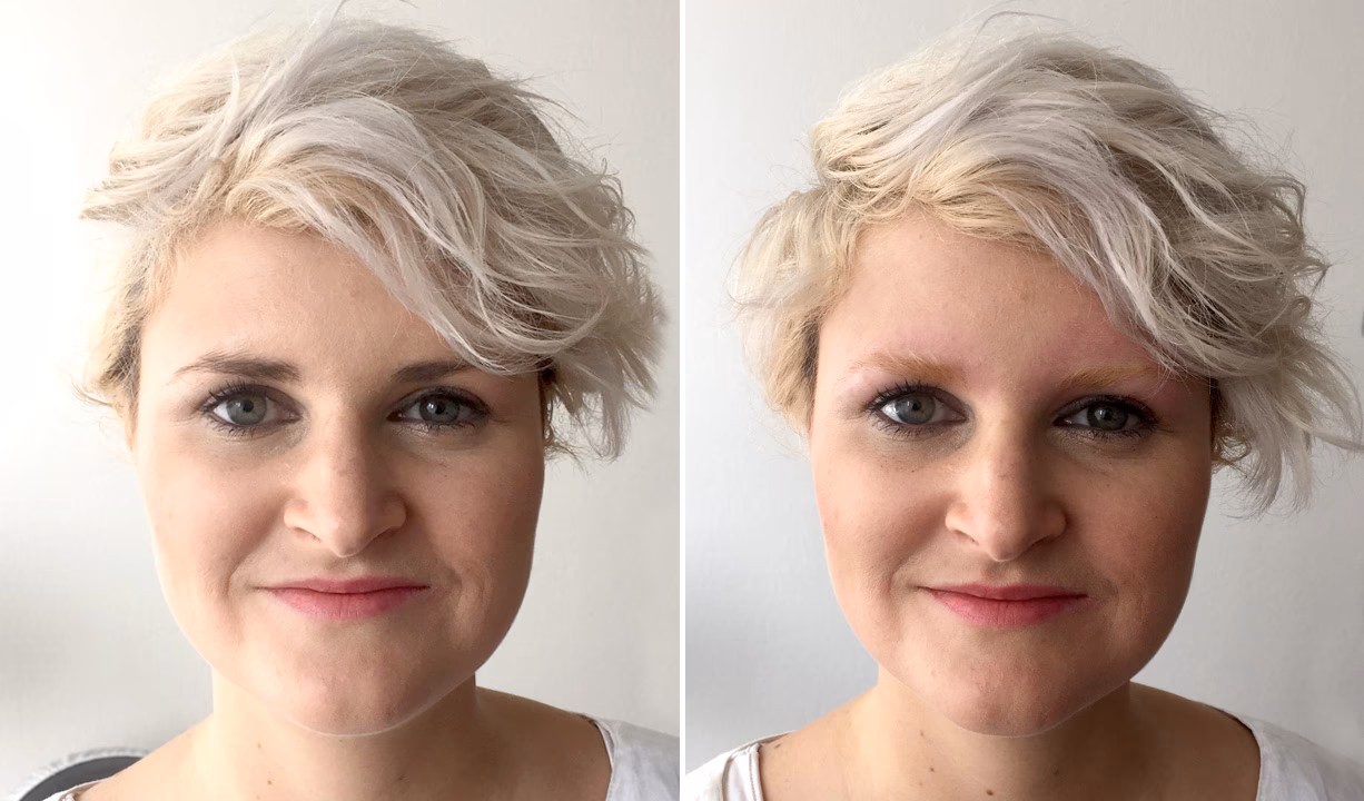 Wie kann ich die Augenbrauen Bleichen?