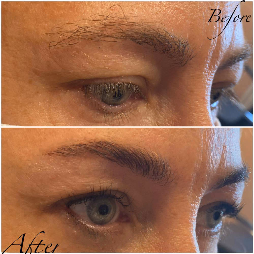 Was kostet augenbrauenfärben beim Friseur?