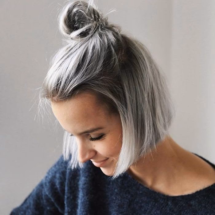 Welche Töne eignen sich für dunkelgraue Haare?