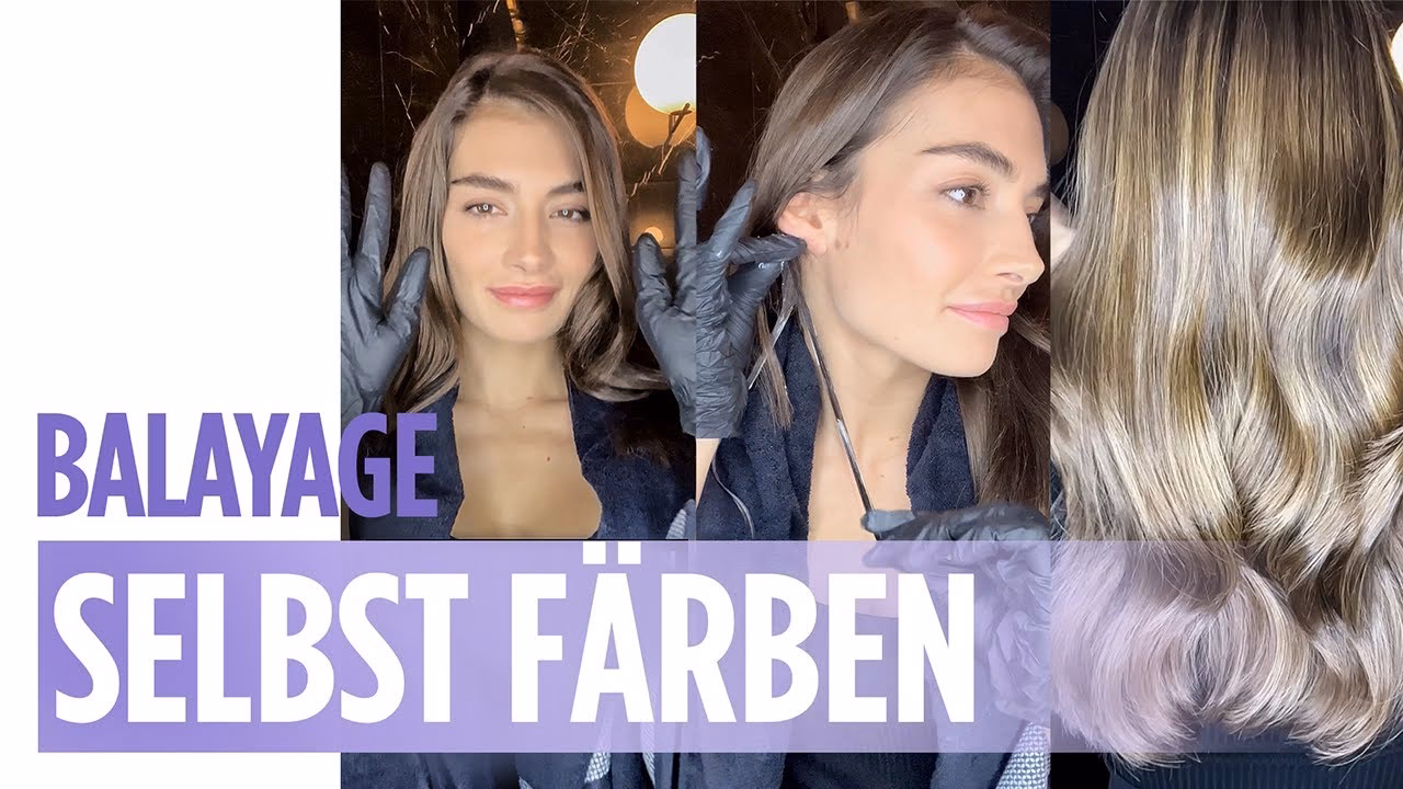 Wie pflege ich meine Haare nach Balayage?