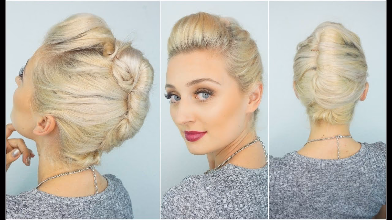 Wie kann ich meine Haare in eine Banane Frisur zaubern?