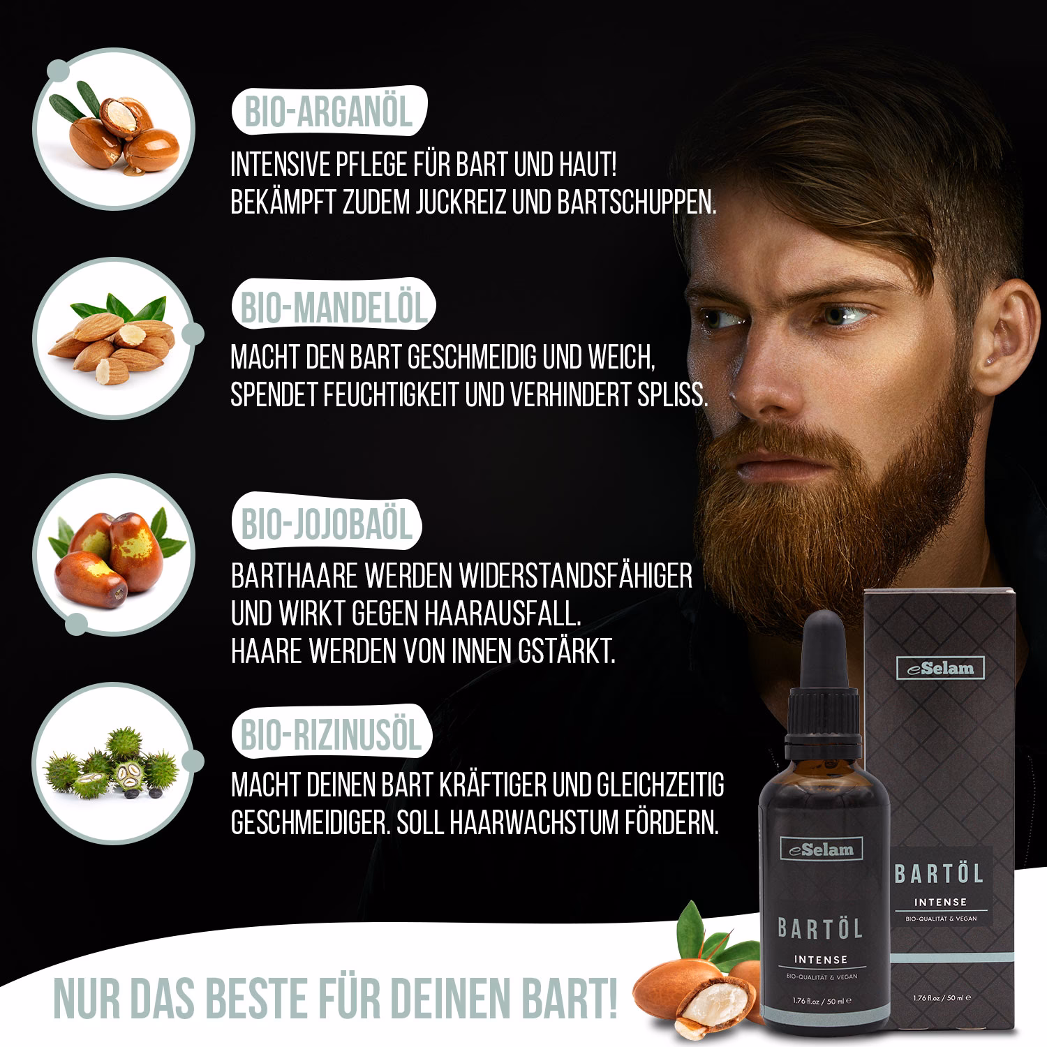 Was sind die Vorteile von Naturkosmetik Bartpflege?