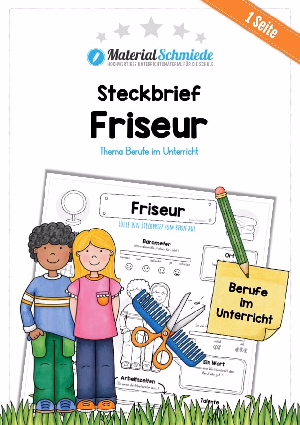 Was lernen die Auszubildenden während der Ausbildung zum Friseur?