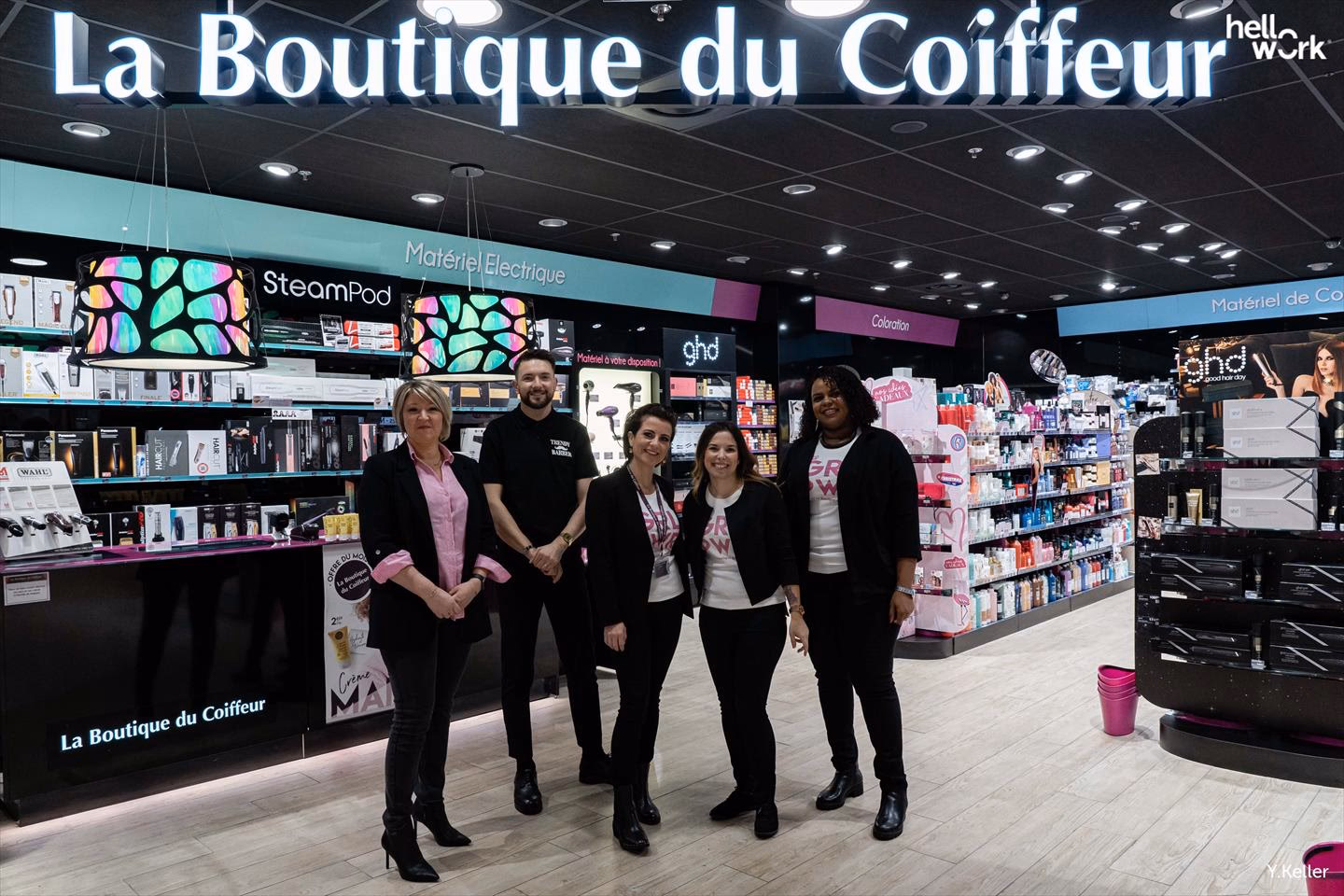 Quelle est l'expertise de la boutique du coiffeur ?
