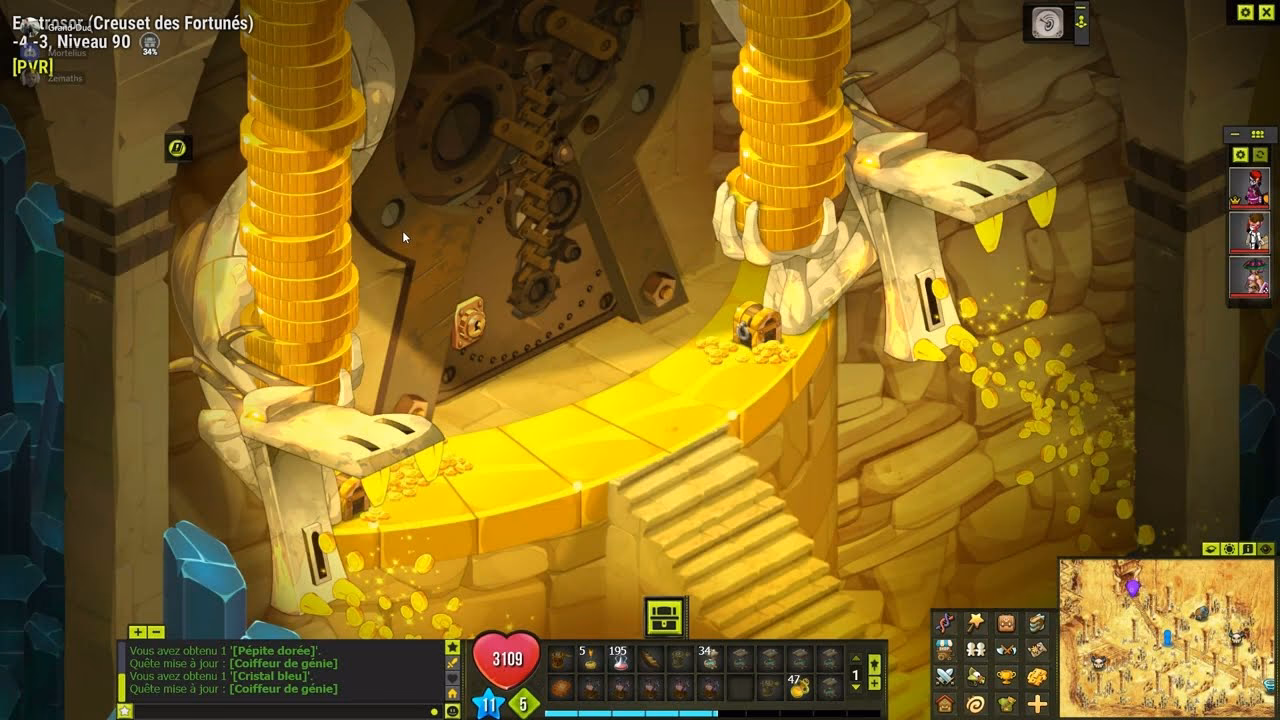 Quel est le niveau recommandé pour commencer la quête coiffeur de génie ?