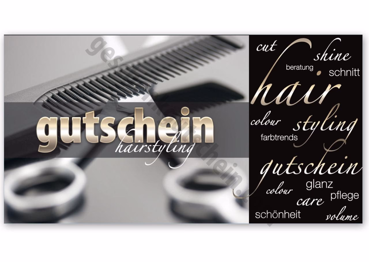 Was kann man mit einem kostenlosen Friseur Gutschein verschenken?