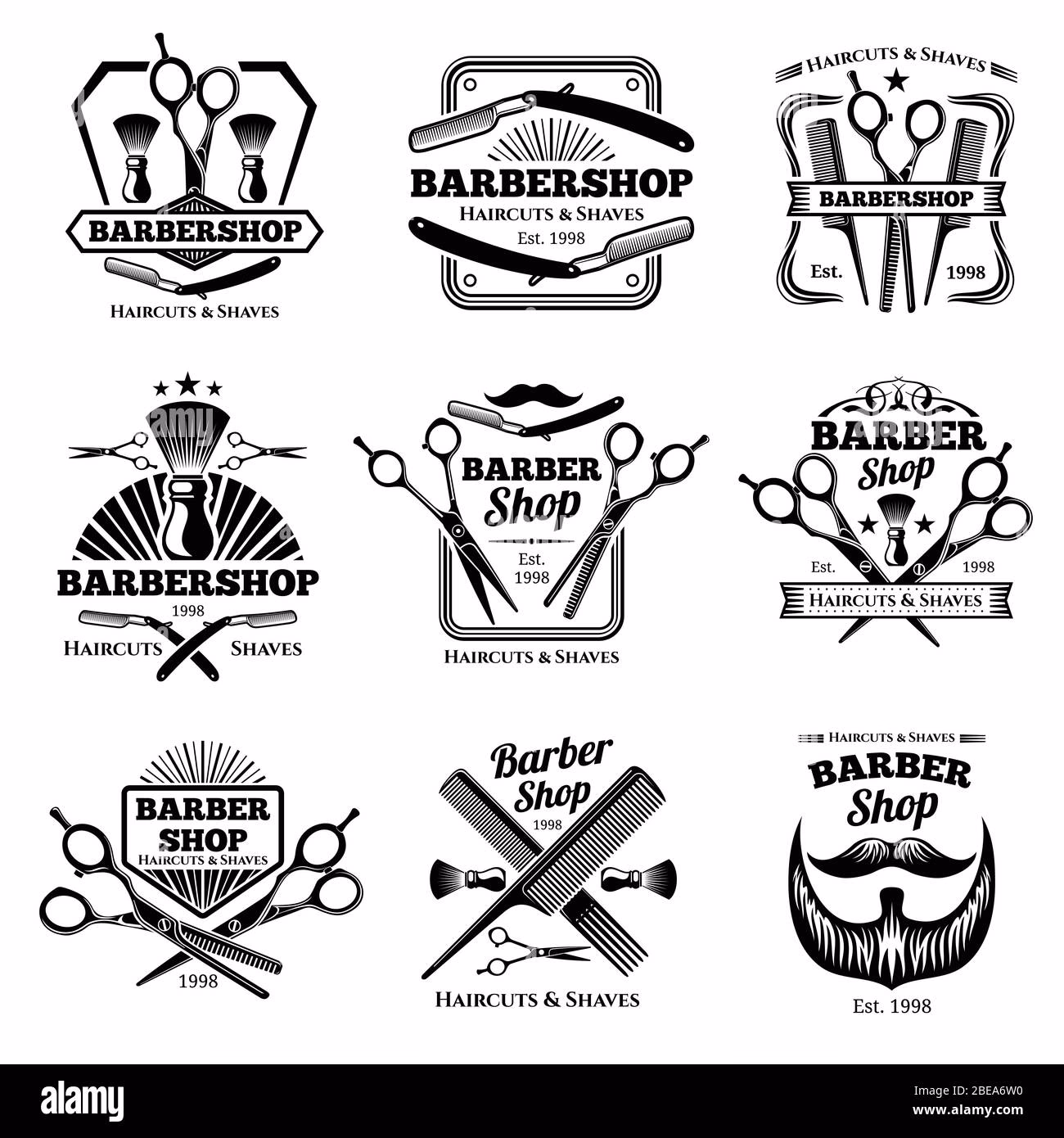 Wie erstelle ich ein Friseur-Logo?