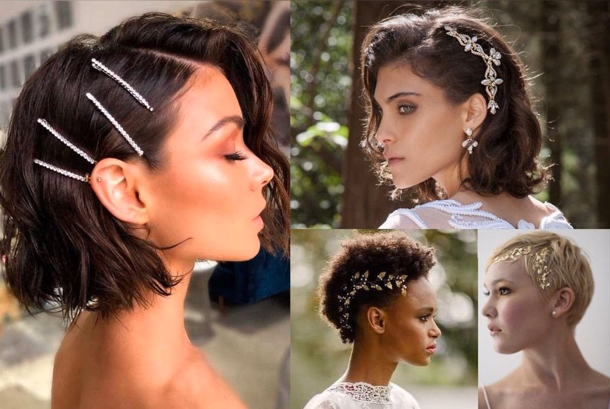 Comment faire une coiffure de mariage pour cheveux courts ?