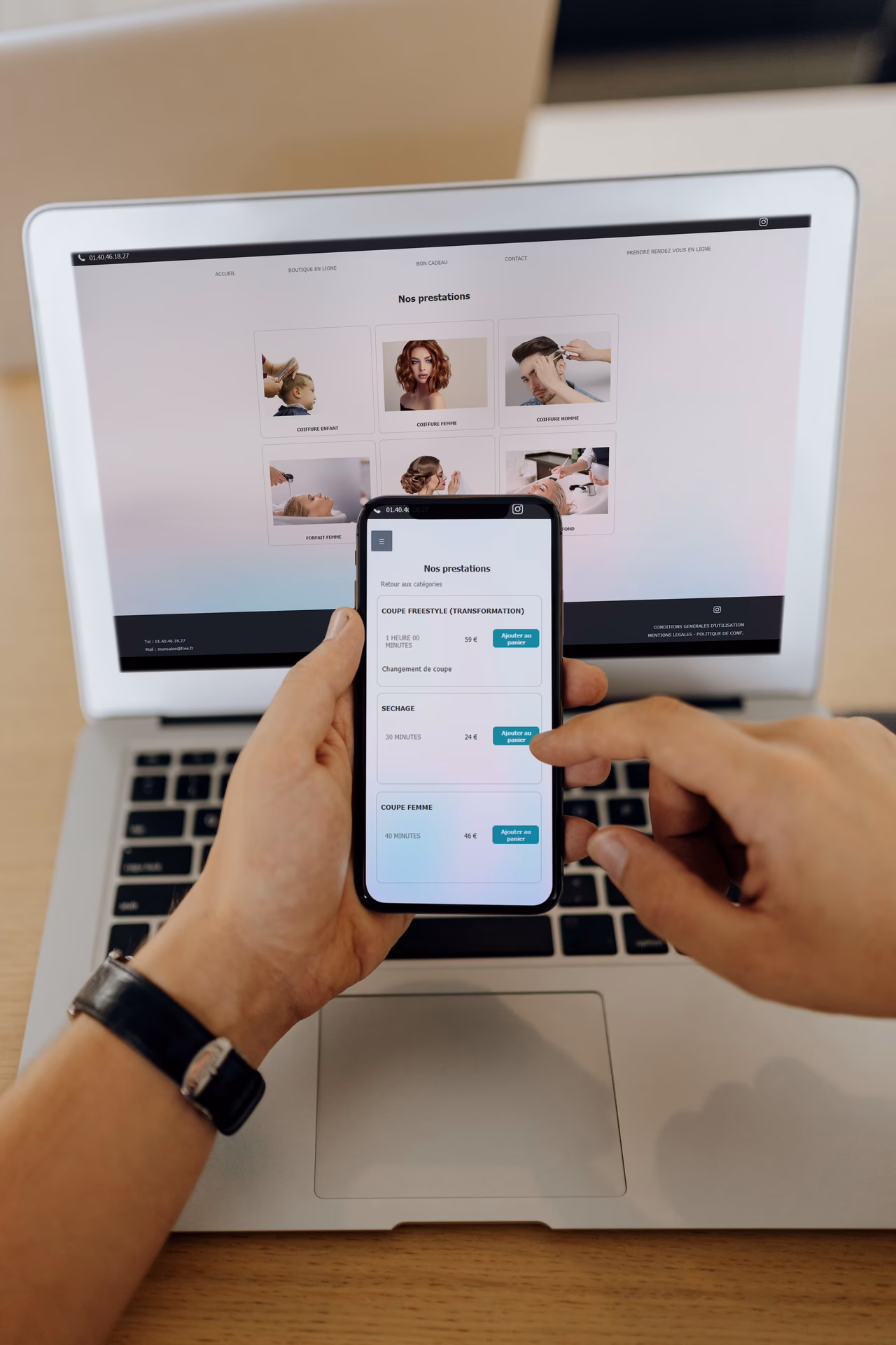 Comment réserver un salon de coiffure en ligne ?