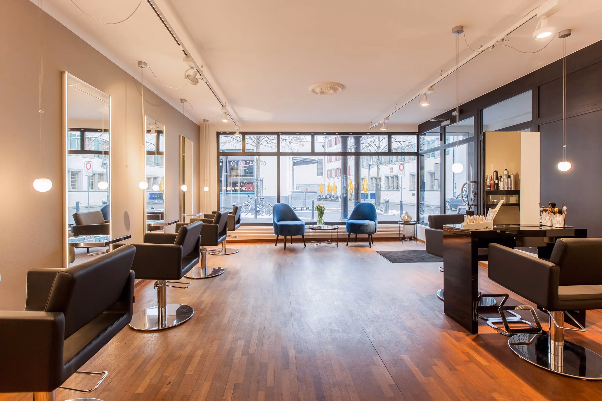 Wie viele Coiffeursalons gibt es in St. Gallen?