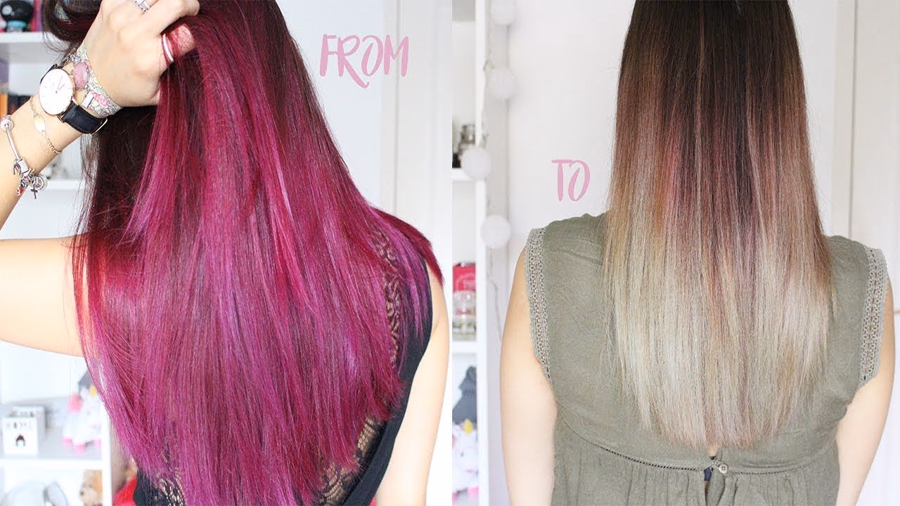 Comment enlever une coloration permanente ?