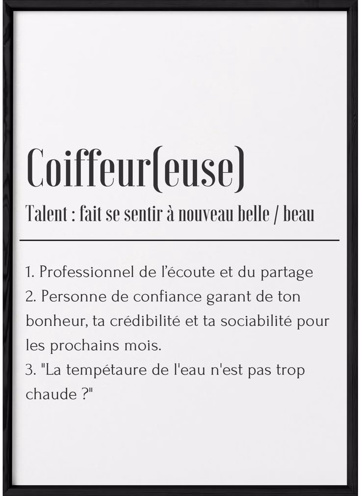 Was ist der Unterschied zwischen einem Friseur und einem Coiffeur?