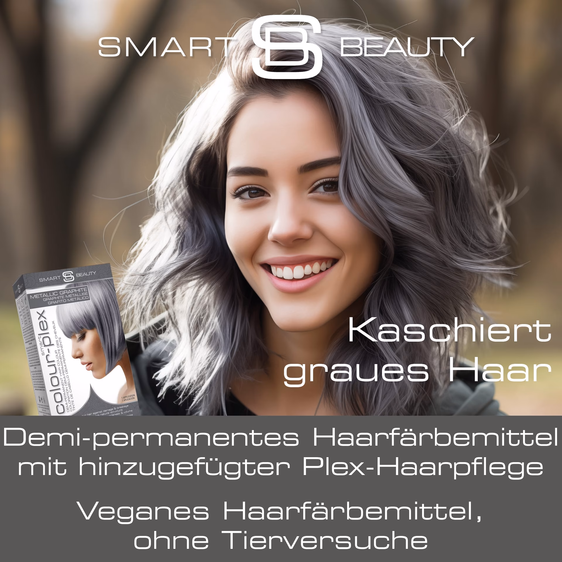 Was ist der Unterschied zwischen hellgrauen und dunklen grauen Haaren?