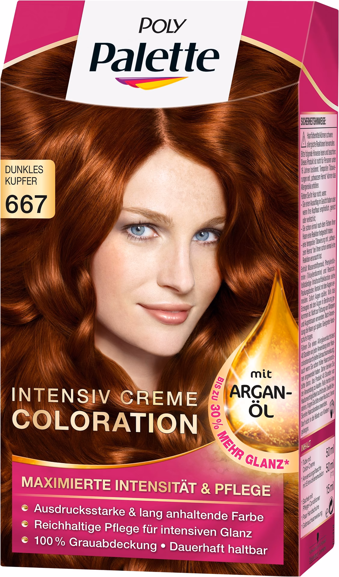 Was bedeuten die Haarfarben in Kupfer?