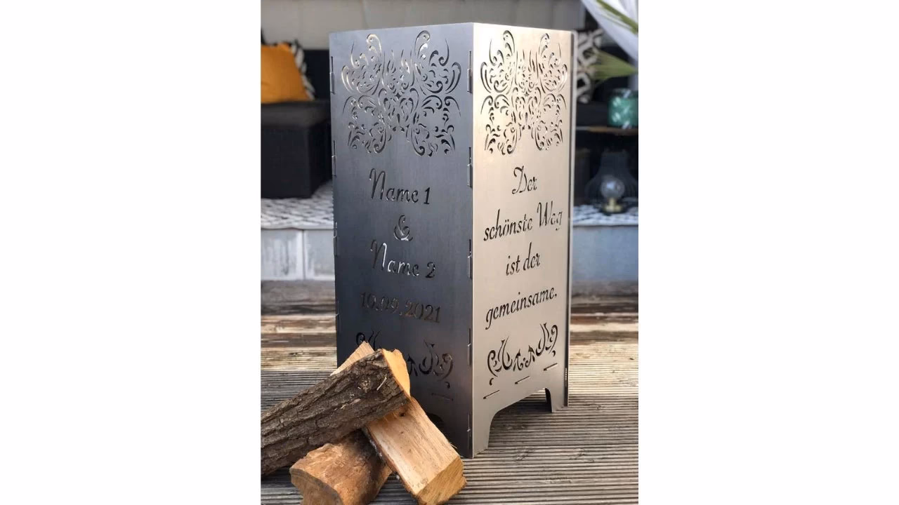 Welche Grössen werden für Feuersäulen produziert?