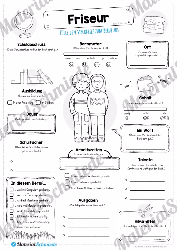 Was muss ich beim Friseurberuf beachten?