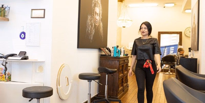 Was macht ein Friseursalon?