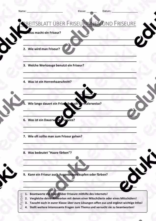 Was macht einen guten Friseur aus?