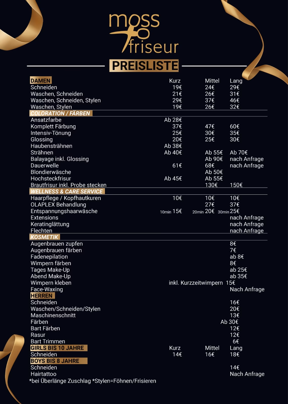 Wie hoch ist der Steuerpflichtige Gesamtumsatz des Friseurhandwerks?