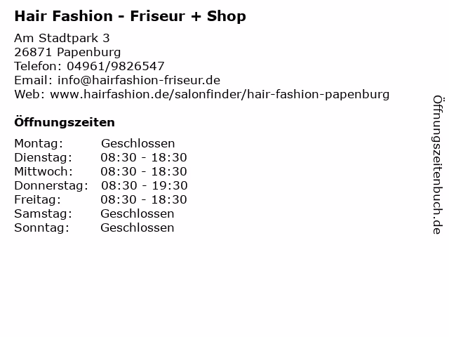 Wie viele Plätze hat der neue Salon in Papenburg?