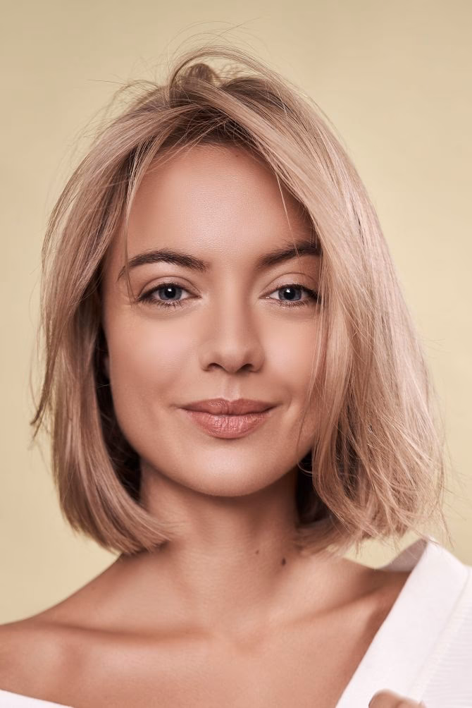 Wie pflege ich meine halblangen Frisuren?