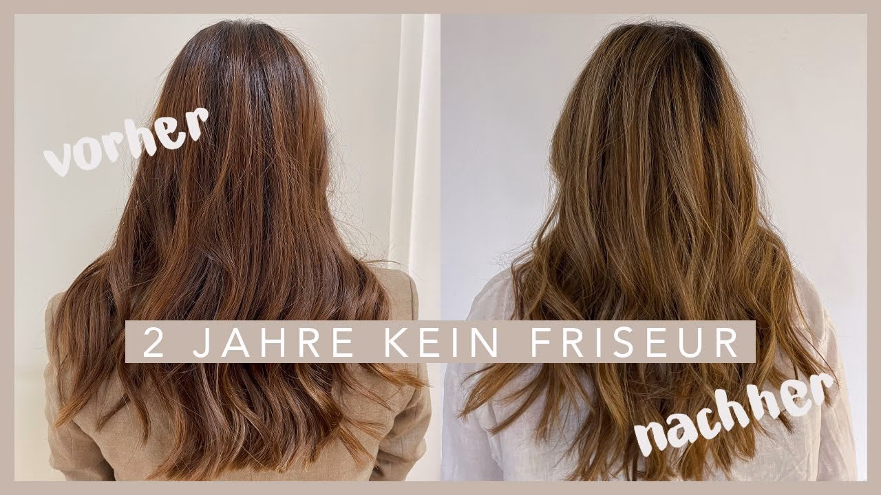 Wie kann ich meine Haare stufig schneiden?