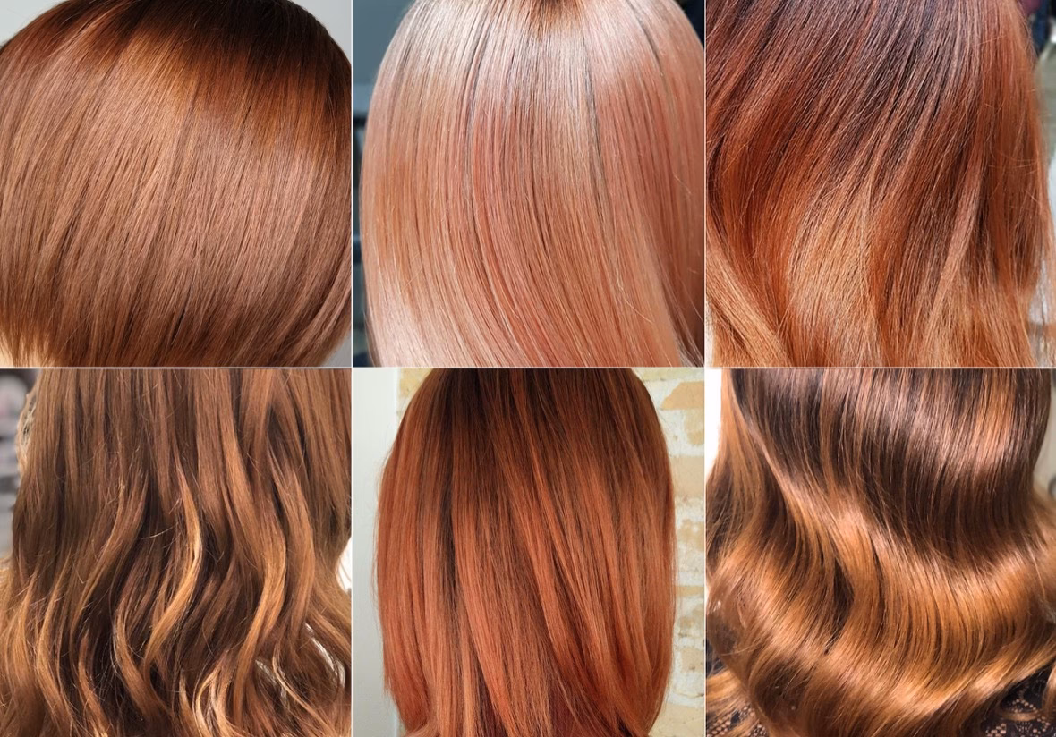 Welche Färbetechnik ist am besten für kupferfarbene Haare?