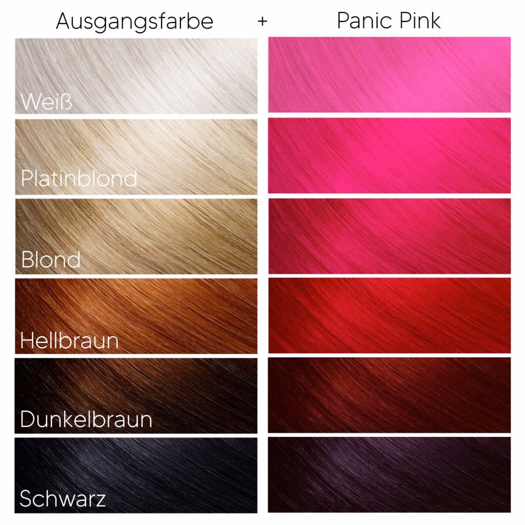 Welche Färbetechniken gibt es für Pink und Rosa?