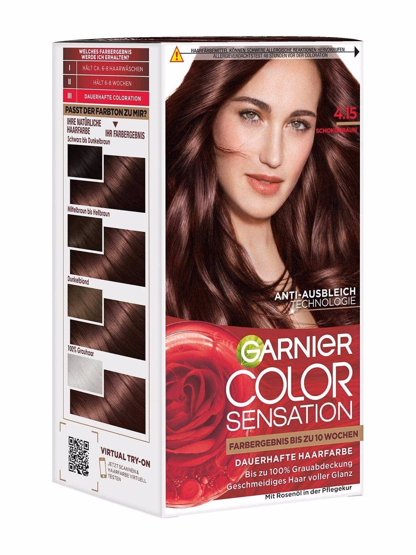 Welche Haarfarbe ist Schokobraun?