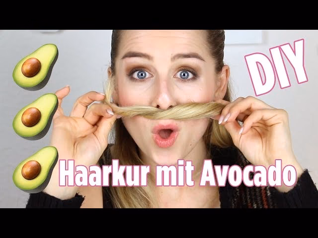 Wie mache ich eine Avocado-Haarkur?