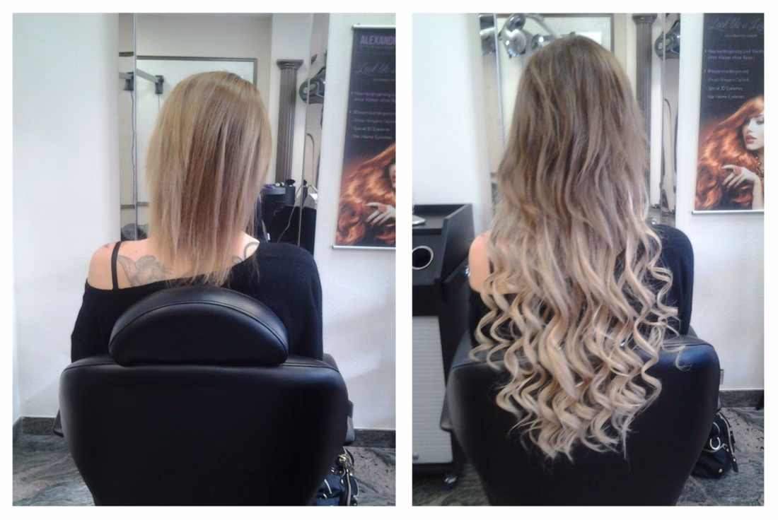 Wie kann ich meine Haarverlängerung wieder beim Friseur einsetzen lassen?