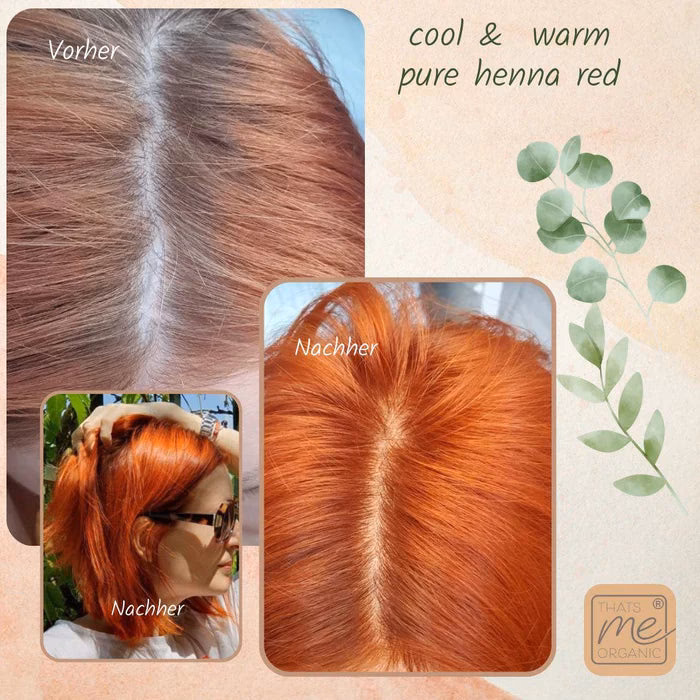 Wie ändere ich die Rote Hennafarbe?