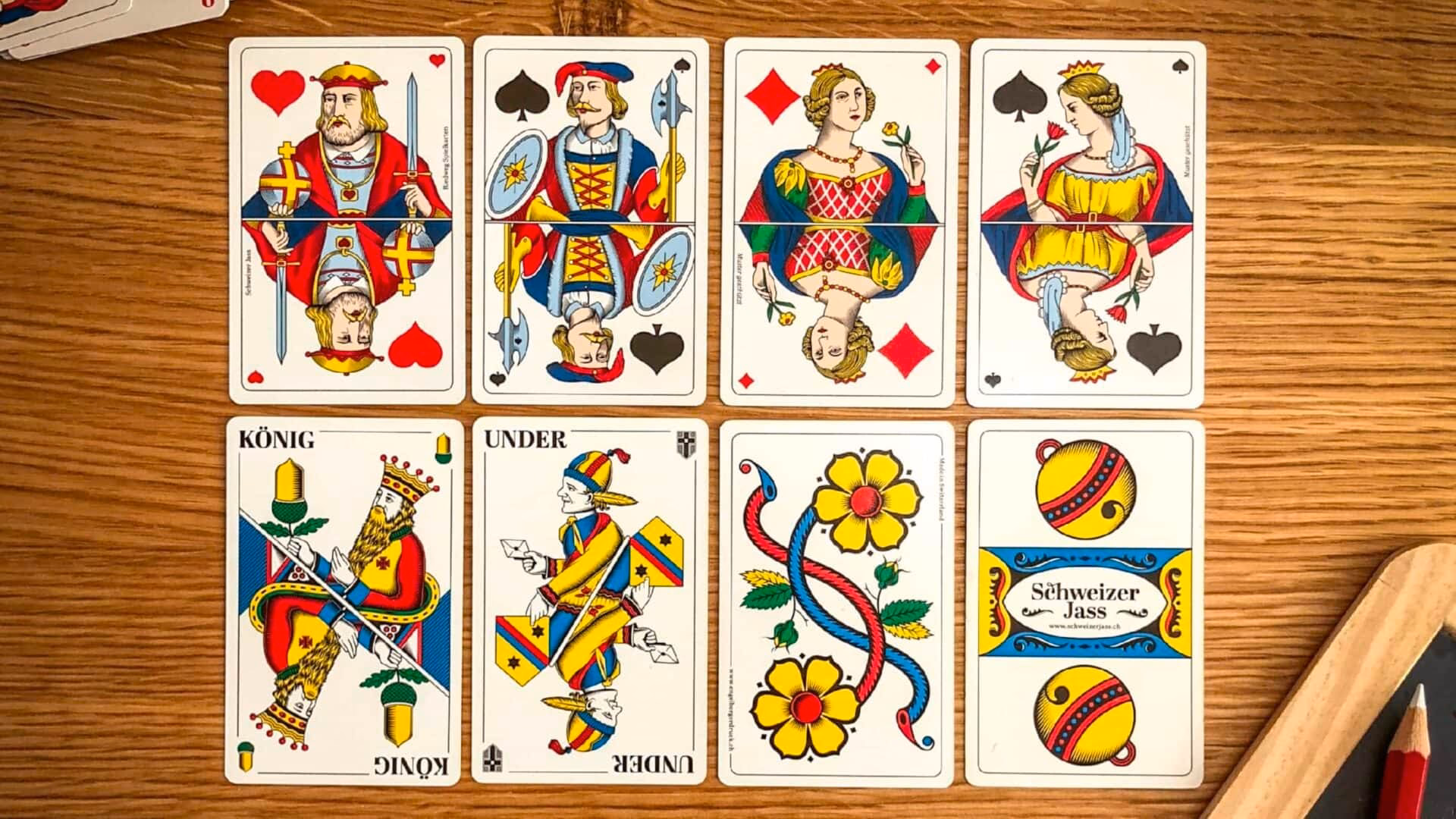 Welche Arten von Jass gibt es?