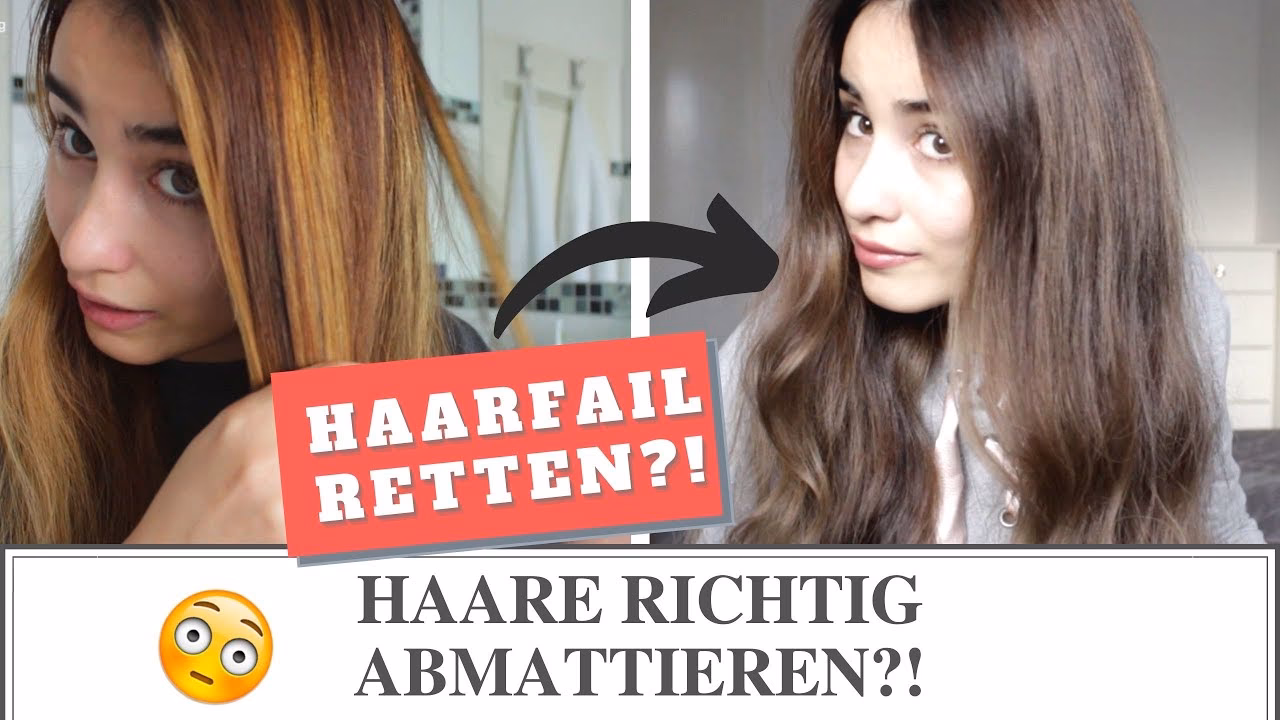 Wie entferne ich Kupferstich aus den Haaren?