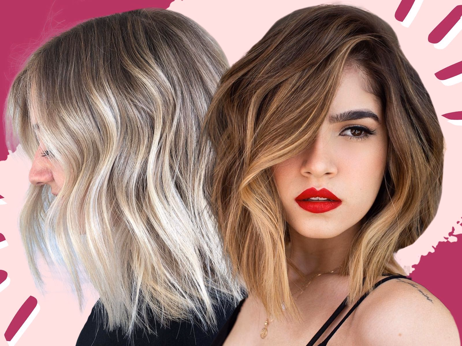 Welche Arten von Long Bob gibt es?