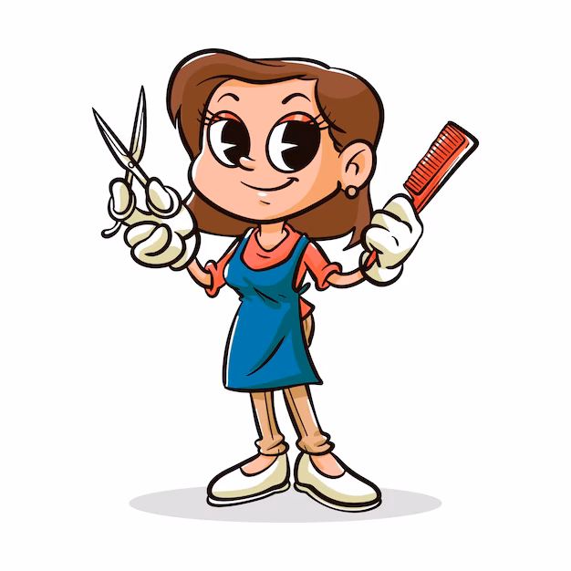 Was sagt man beim Friseur?