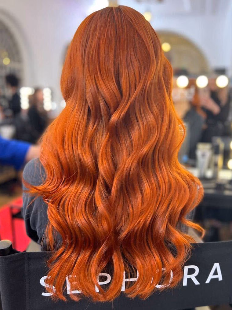 Warum bekommt man orange Haare?
