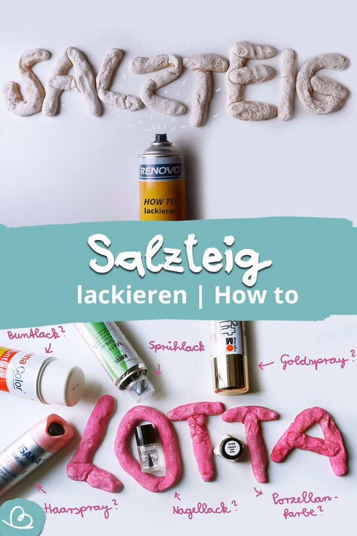 Was tun wenn der Salzteig nicht im Freien ist?