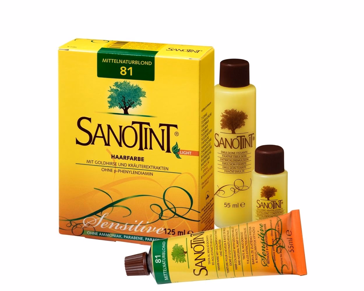 Was sind die natürlichen Inhaltsstoffe von Haarfarbe?