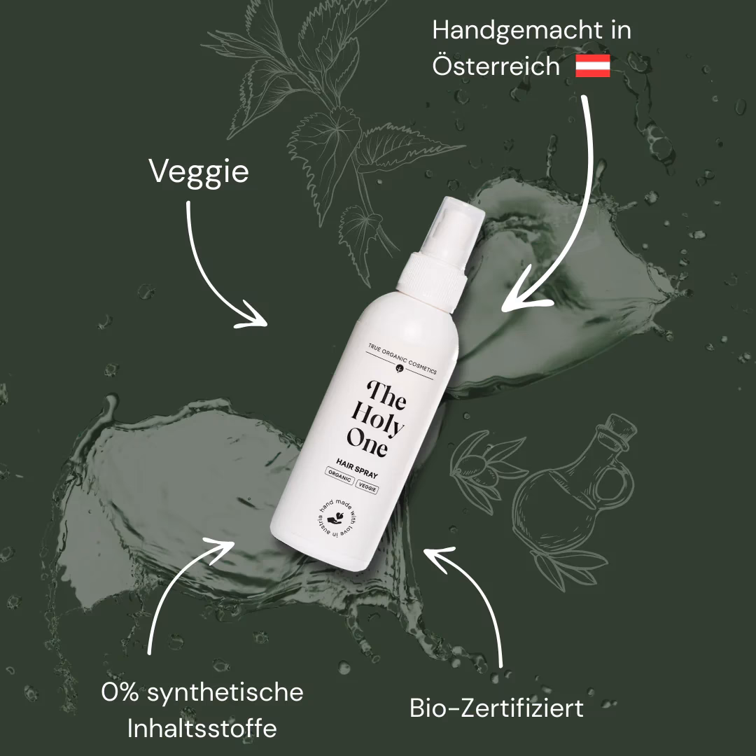 Wie entferne ich unschöne Reste von Haarspray?