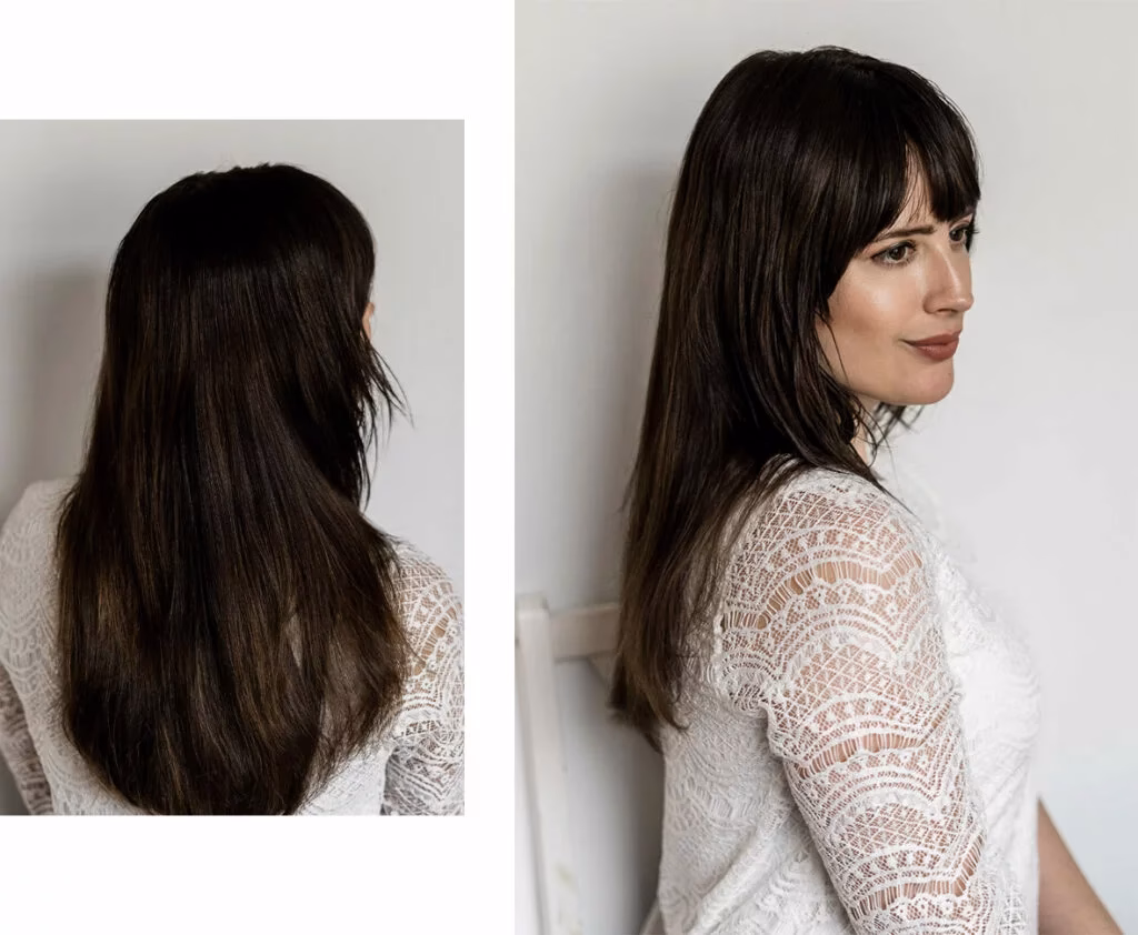 Wie fühlen sich die Haare nach einem Friseurbesuch an?