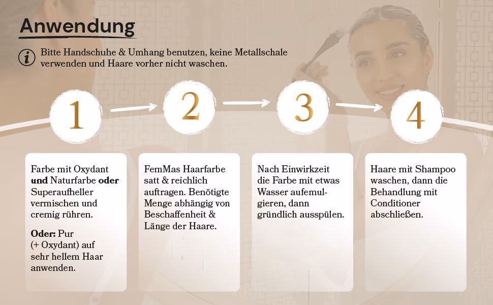 Wie kann ich eine neue Haarfarbe ausprobieren?