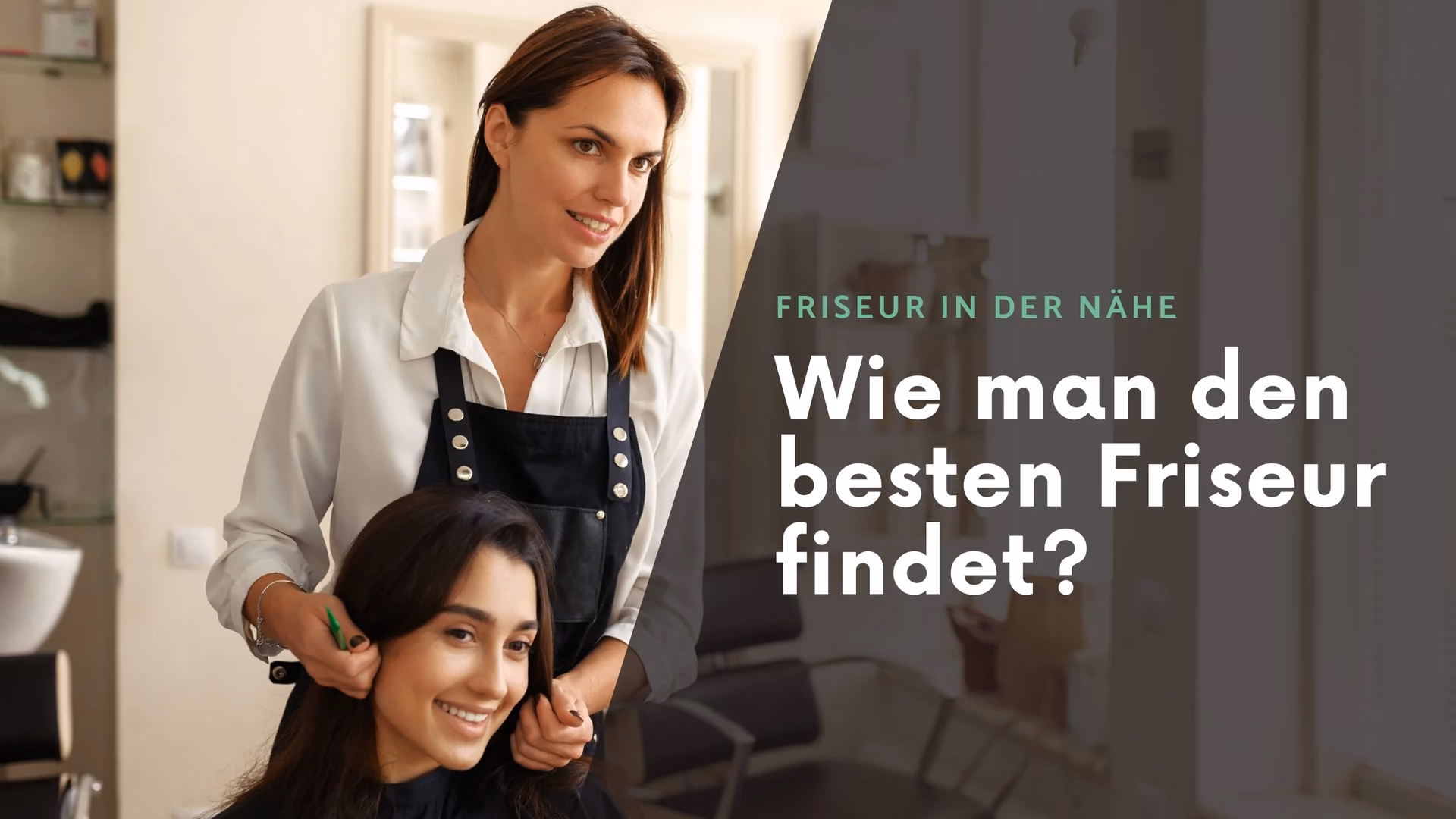 Wie vereinbare ich einen Termin bei einem Friseur?