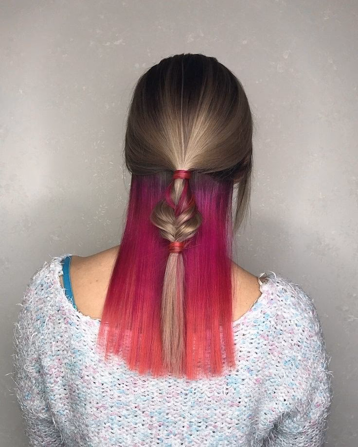 Welche Frisuren eignen sich für zweifarbiges Haar?